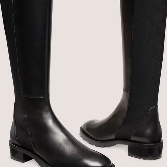 New- Stuart Weitzman 5050 KNEE-HIGH LUG BOOT - Picture 3 of 3